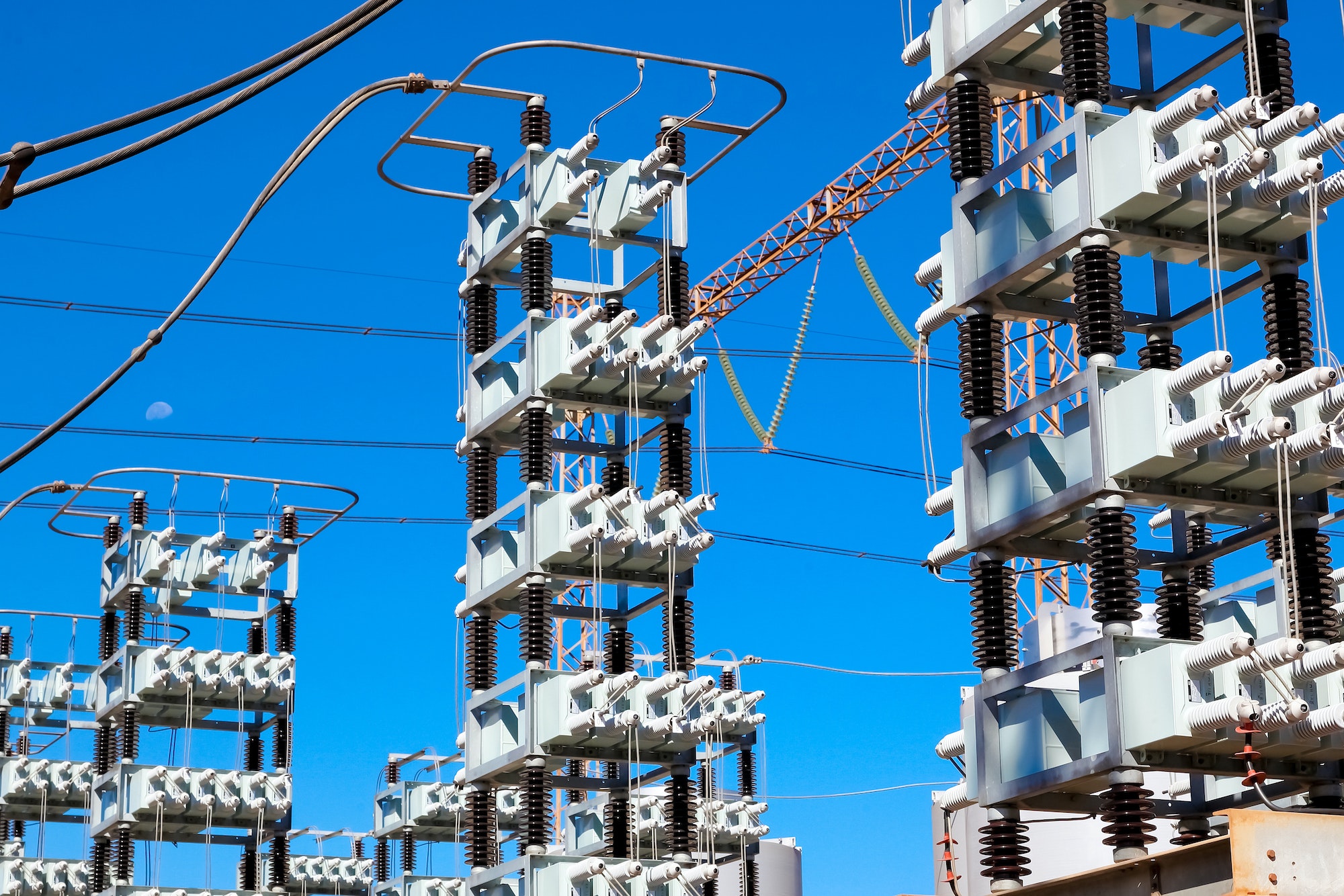 Electricity generation and distribution open station Electricity generation and distribution open station